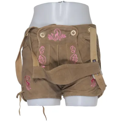 Pantalon en cuir traditionnel (Marron, Rose) de Original Steindl Cuir, Viscose