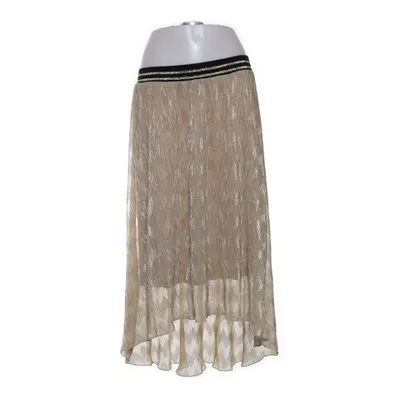 Kjol (Beige, Guldfärgad) från Rue de Femme Elastan, Polyester, Viskos