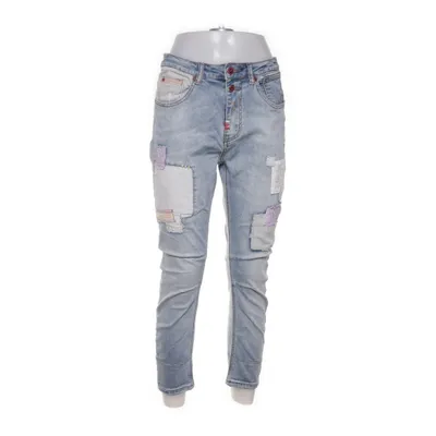 Spijkerbroek (Blauw, Meerkleurig) van Sophie Katoen, Elastaan, Polyester