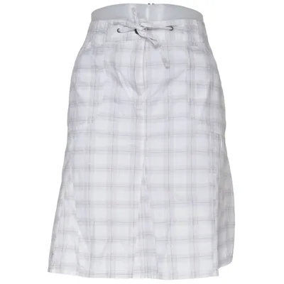 Skirt (White, Gray) from Lisa Tossa Cotton