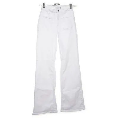 Jeans (Vit) från Sanne Alexandra Bomull, Elastan, Polyester