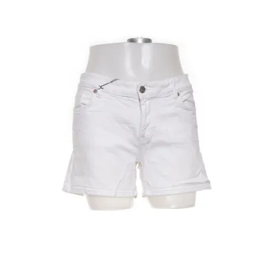 Denim shorts (Wit) van Denim by Lindex Katoen, Elastaan