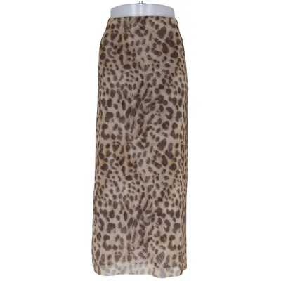 Långkjol (Brun, Beige) från Zara