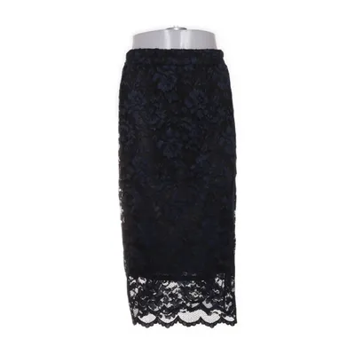 Jupe crayon (Bleu, Noir, Blanc) de Ganni Élasthane, Nylon, Polyester, Viscose