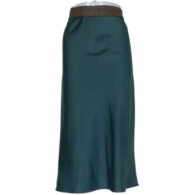 Maxi nederdel (Grøn) fra Costamani Polyester