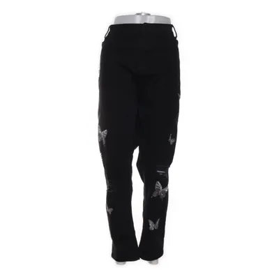 Jeans (Black, Silver) from Rosegal Cotton, Elastane