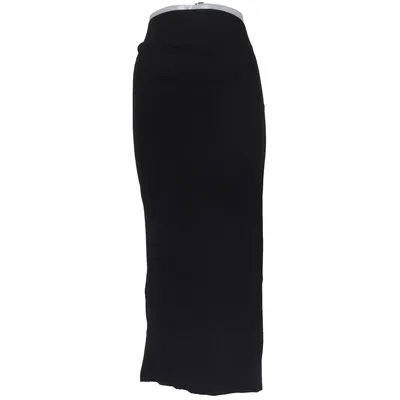 Ventenederdel (Sort) fra Lindex Lyocell, Polyester