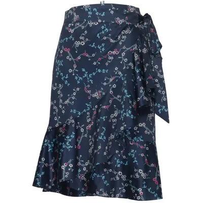 Jupe portefeuille (Bleu, Multicolore) de Daisy Grace
