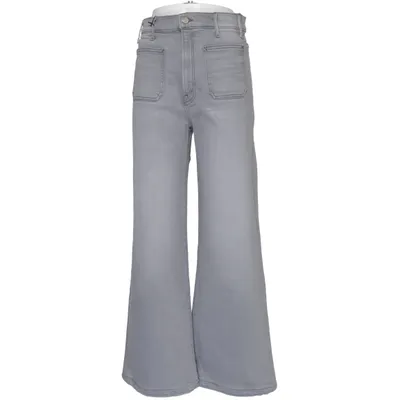 Jeans (Grå) från Mother Bomull, Elastan, Modal, Polyester