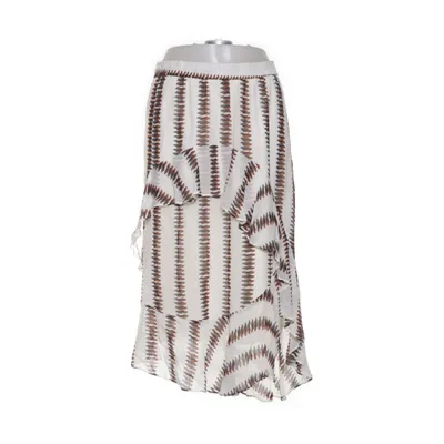 Maxi rok (Wit, Bruin, Meerkleurig) van Munthe Polyester, Viscose