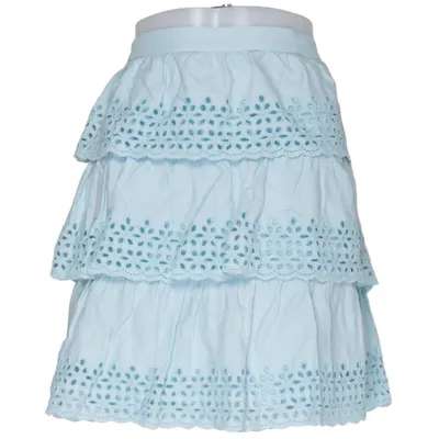 Kjol (Blå) från Bcbgmaxazria Elastan, Linne, Polyester, Viskos