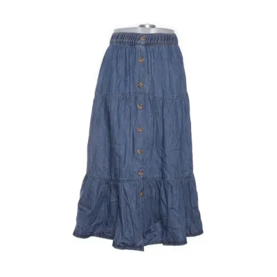 Denim skirt (Blue) from M&S Cotton
