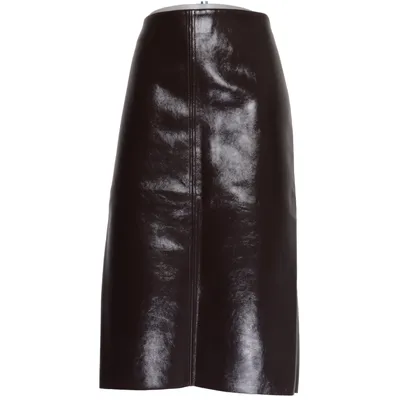 Rok (Bruin) van H&M Edition Polyester, Polyurethaan