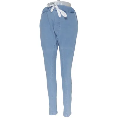 Jeans (Blå) från Wendy Trendy Bomull, Elastan