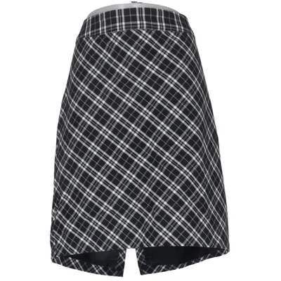Kokerrok (Zwart, Wit) van Chillytime Katoen, Elastaan, Polyester