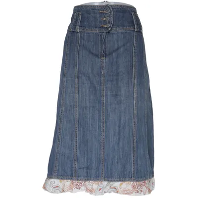 Denim skirt (Blue, Multicolored) from Jensen Women Only Cotton