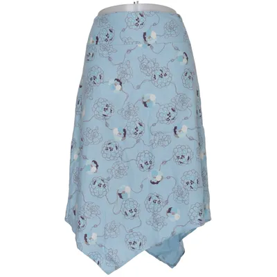 Jupe (Bleu, Multicolore) de Gianini Lin, Viscose