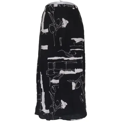 Jupe longue (Noir, Blanc) de Westerlind Viscose