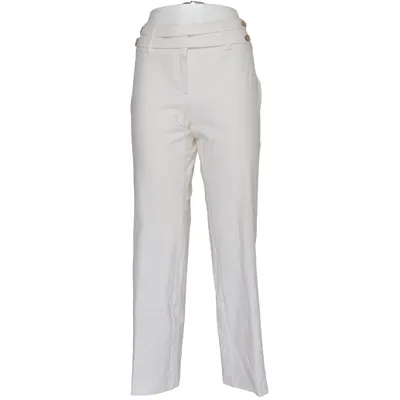 Pantalon patte d'éléphant (Blanc) de Modeszene