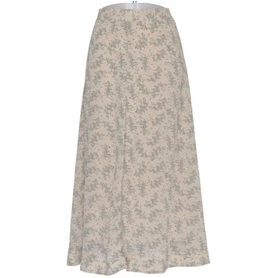 Maxi nederdel (Beige, Blå) fra JcSophie Polyester, Viscose