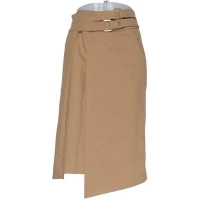 Kjol (Beige) från Zara Woman Elastan, Polyester, Viskos