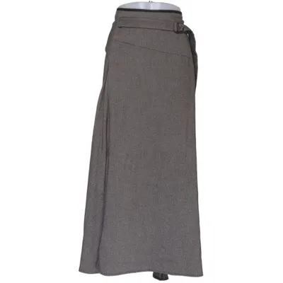 Maxi skirt (Gray) from Stills Elastane, Polyester, Viscose, Wool
