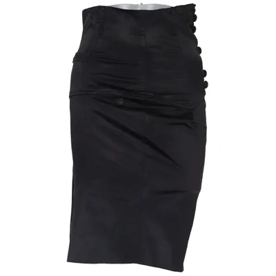Rok (Zwart) van Miss Miss by Valentina Katoen, Polyester