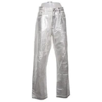 Jeans (Silber) von Zara Baumwolle
