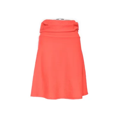 Ventenederdel (Rød) fra Divided by H&M Elastan, Polyester