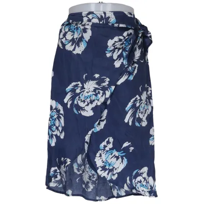 Wrap skirt (Blue, White) from FGL Viscose