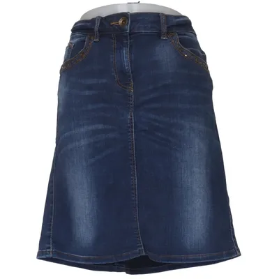 Jeanskjol (Blå) från Tom Tailor Bomull, Elastan, Lyocell, Polyester
