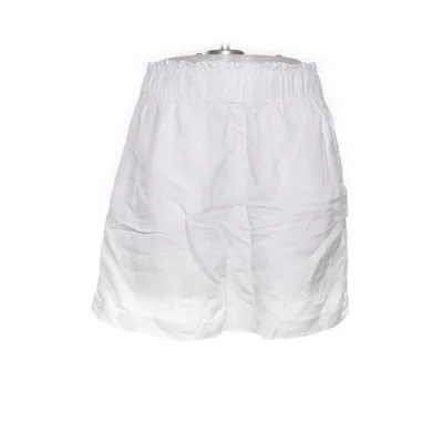 Korte broek (Wit) van H&M Premium Quality Linnen, Viscose, Katoen