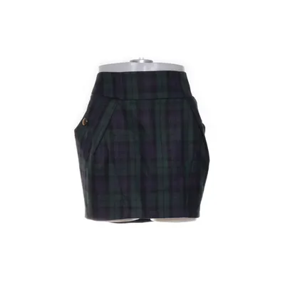 Kjol (Grön, Blå, Svart) från Topshop Polyester, Viskos