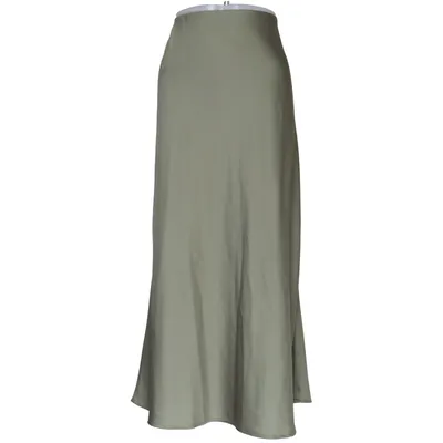 Långkjol (Grön) från VILA Återvunnen polyester