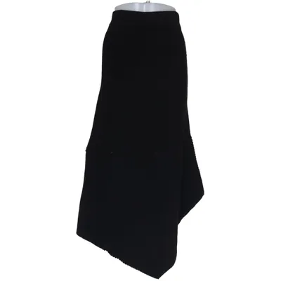Maxi rok (Zwart) van Elizabeth and James Elastaan, Merinowol, Polyamide, Polyester