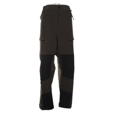 Outdoor pants (Green, Black) from Zizzi Elastane, Polyester