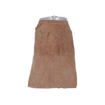 Läderkjol (Brun) från Choise Skinn, Polyester