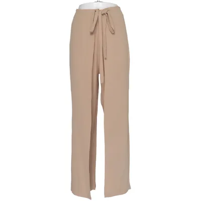 Slå-om bukser (Beige) fra La Petite Parisienne Polyester