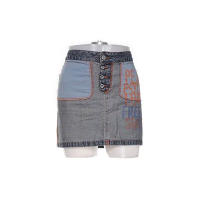 Denim skirt (Blue, Multicolored) from Freesoul Cotton, Polyester