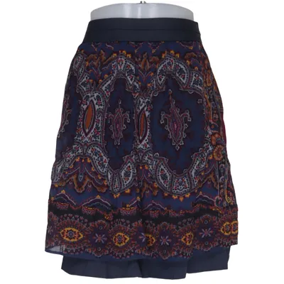 Kjol (Blå, Flerfärgad) från Etro Acetat, Bomull, Silke, Viskos