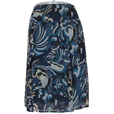 Rok (Blauw, Meerkleurig) van ESPRIT Collection Polyester, Polyurethaan