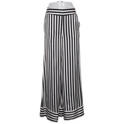Palazzobyxor (Svart, Vit) från By Malene Birger Polyester, Silke