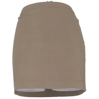 Kjol (Beige) från H&M Basic Bomull, Elastan