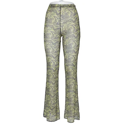Legging (Jaune, Noir) de Djerf Avenue Coton, Élasthane