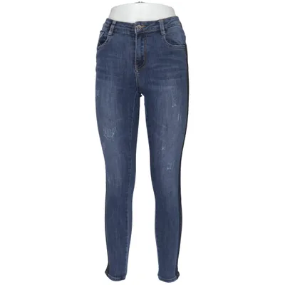 Jeans (Blue, Black) from Hello Miss Cotton, Elastane, Polyester, Viscose