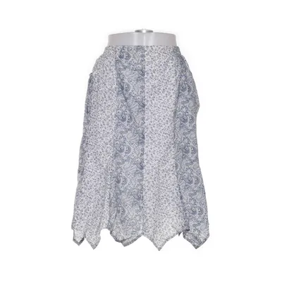 Rok (Wit, Blauw) van LauRie Katoen