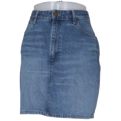 Jeansnederdel (Blå) fra Wrangler