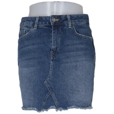 Jupe en jean (Raw Edge Denim Skirt) de Seven Sisters Coton, Élasthane