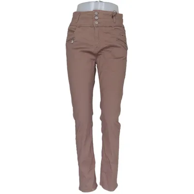 Jean (Beige) de Dolly Coton, Élasthane, Polyester