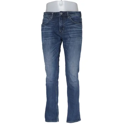 Jeans (Blå) från Crocker Bomull, Elastan
